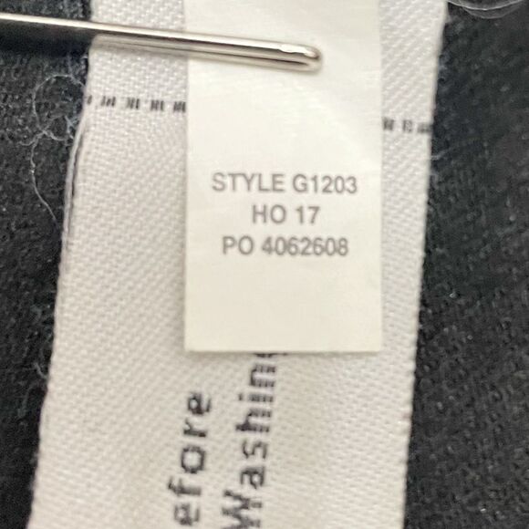 Madewell Tall 9” Mid-Rise Skinny Jeans in ISKO Stay Black Size 26T | 2 Tall - Picture 13 of 14